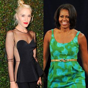 Michelle Obama, Gwen Stefani Michelle Obama, Gwen Stefani